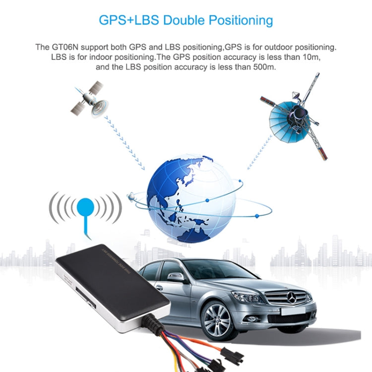 GT06N Car Truck Vehicle Tracking GSM / GPS Tracker - Car Tracker by buy2fix | Online Shopping UK | buy2fix