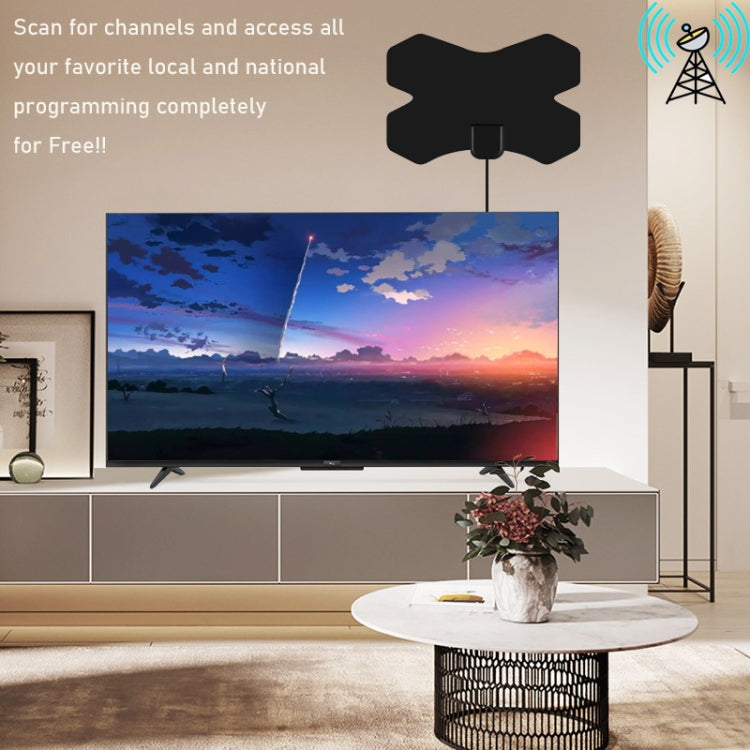 MYC-HDTV050 X Shield 25dB 4K HDTV Antenna, Reception Range: 150 Miles - Consumer Electronics by buy2fix | Online Shopping UK | buy2fix