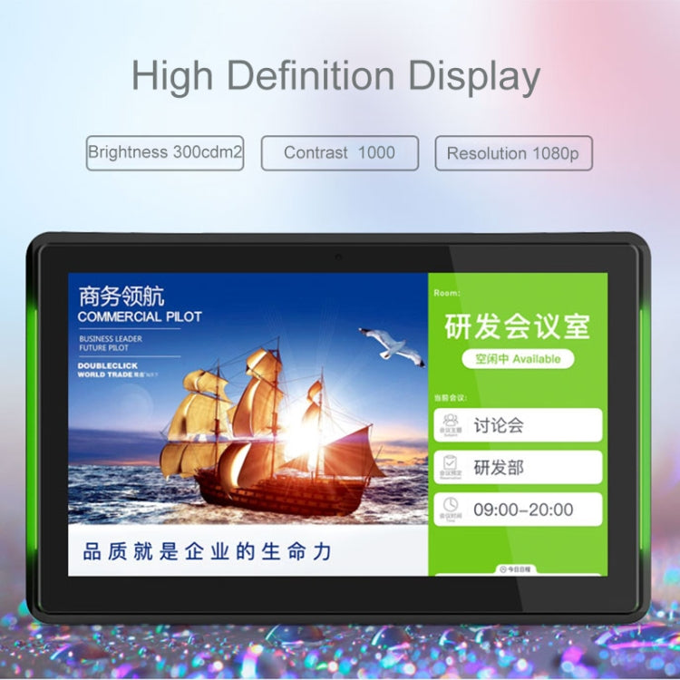 Hongsamde HSD1012T Commercial Tablet PC, 10.1 inch, 2GB+16GB, Android 8.1 RK3288 Quad Core Cortex A17 Up to 1.8GHz, Support Bluetooth & WiFi& OTG with LED Indicator Light(Black) - 10.1 inch by Hongsamde | Online Shopping UK | buy2fix