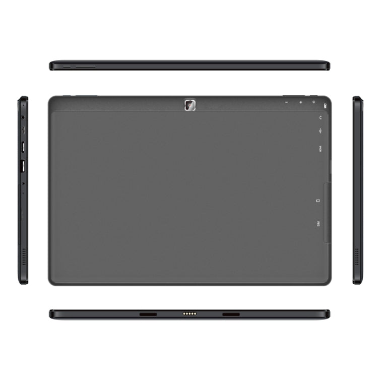 UNIWA WinPad BT301 2 in 1 Tablet, 10.1 inch, 4GB+64GB, Windows 10 Home, Intel Gemini Lake N4120 Quad Core, with Keyboard, Support WiFi & BT & HDMI & OTG, US Plug(Black) - Other by UNIWA | Online Shopping UK | buy2fix