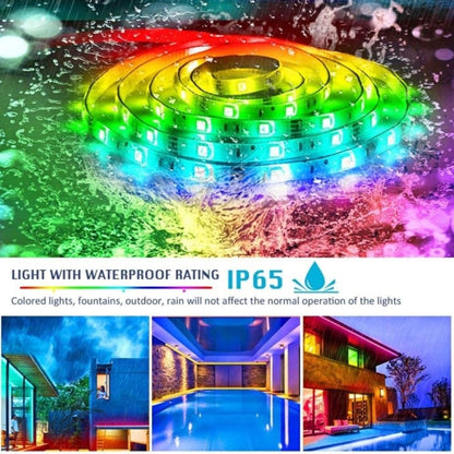 10m 180 LEDs SMD 5050 LED RGB Light Strip with WIFI Remote Control (Color:Waterproof Size:EU Plug) - Casing Waterproof Light by YWXLight | Online Shopping UK | buy2fix